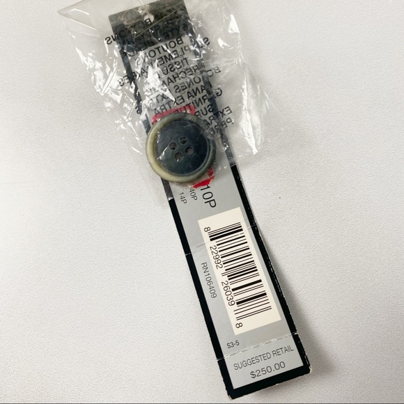 Tahari Tan Pinstripe Blazer with Shoulder Pads - Picture 8 of 10